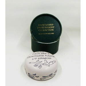 Baekgaard Paperweight Collection "Some Days Are A Complete Waste of Makeup"